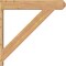 Ekena Millwork Traditional Craftsman Smooth Outlooker, Western Red Cedar, 7 1/2"W x 40"D x 40"H OUT08X40X40TRA04SWR - alternate 4